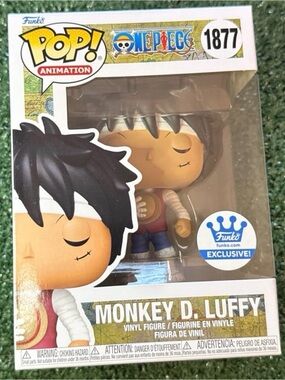 Funko Pop! Monkey D. Luffy Vinyl Figure #1877 Marineford Funko EXCLUSIVE new